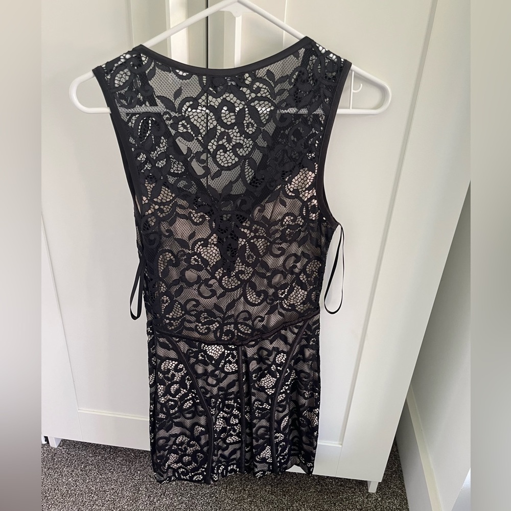 Bebe black mini dress